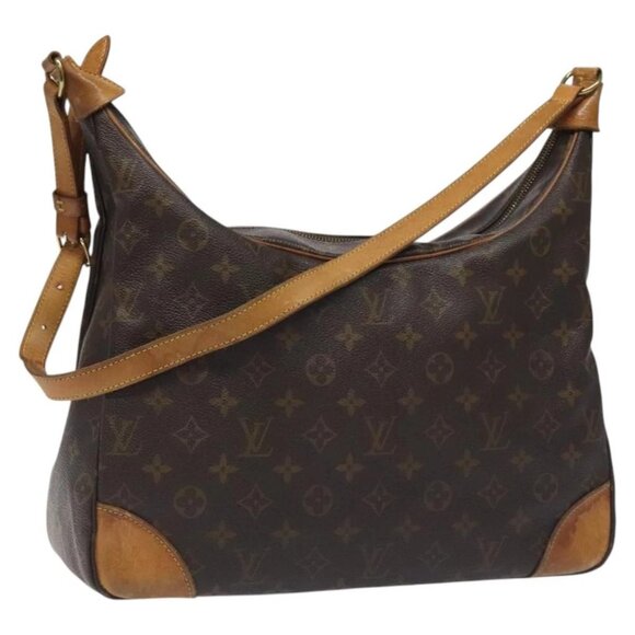 LOUIS VUITTON Monogram Boulogne 35 Shoulder Bag - Picture 1 of 15